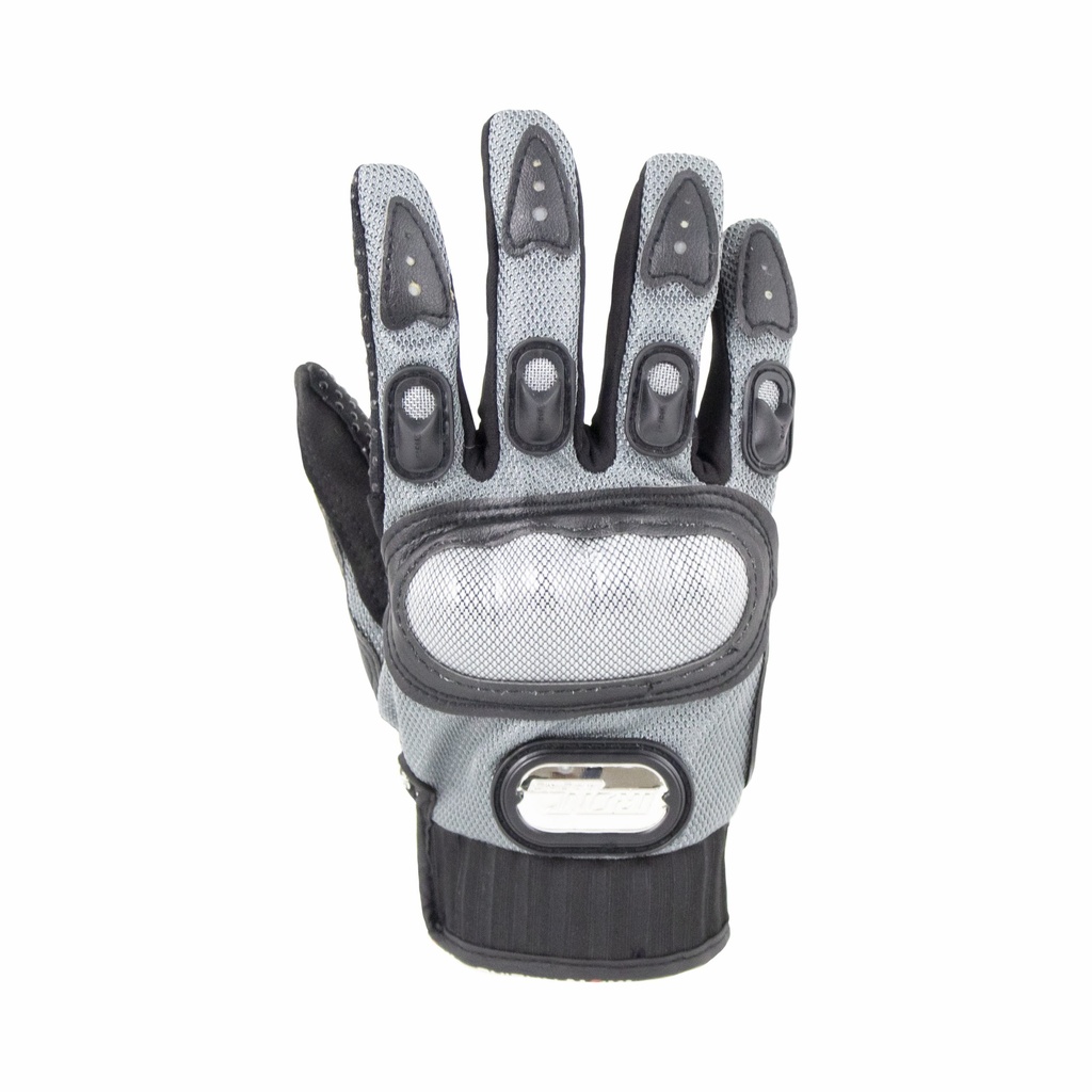 GUANTE P/MOTOCICLISTA IR COMANDANTE GRIS XL
