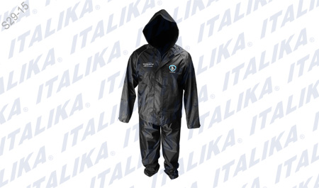 IMPERMEABLE ITALIKA NEGRO L