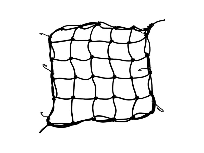 RED ELASTICA  REFORZADA 40*40*45 NEGRO