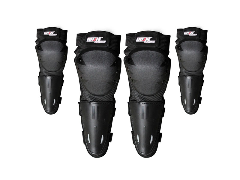 PROTECTOR CODERA Y RODILLERA MSD-02 NEGRO (4PZAS)