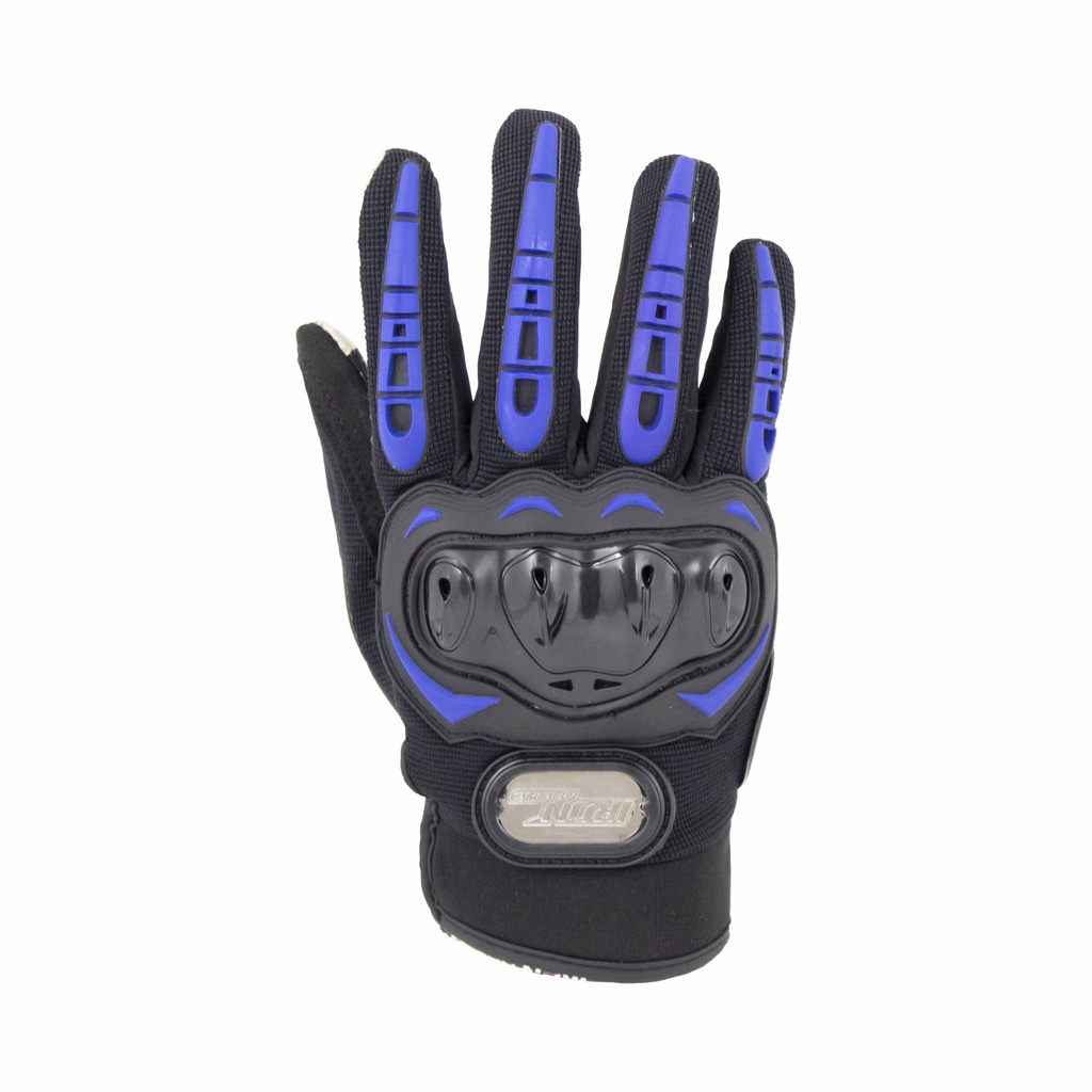 GUANTE P/MOTOCICLISTA TACTIL TOUCH PHOENIX ROJO AZUL XL