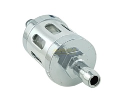 FILTRO DE GASOLINA ALUMINIO IR0082 PLATA